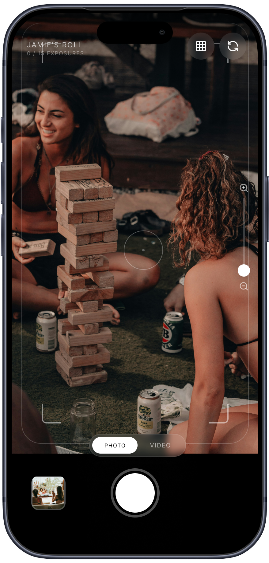 Camera Screen Demo
